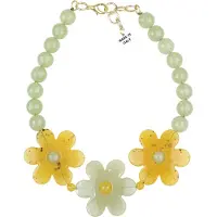 Collezione alessandro Kette mit Anhänger "Lana" mit Blumenanhängern