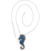 Collezione alessandro Lange Kette "Filiz" Seepferdchen mit Kunstharzkörper