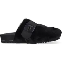 Scholl Clog Alaska 3.0 Synthetic Fur Damen Black-Schuhgröße 39