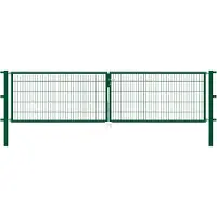 Alberts Zaundoppeltür "Flexo" 400 cm Breite, in versch. Höhen