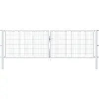 Alberts Zaundoppeltür "Flexo" 400 cm Breite, in versch. Höhen