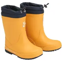 Didriksons Slush Gefütterte Gummistiefel, Oat Yellow, 26, Kindergummistiefel, Kinderstiefel, Gummistiefel kinder, Kids