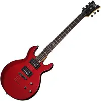 Schecter guitar research S-1 SGR Metallic Red