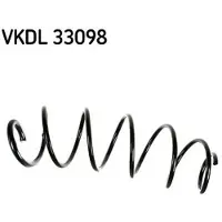 Skf Fahrwerksfeder VKDL 33098 für Citroën C3 I