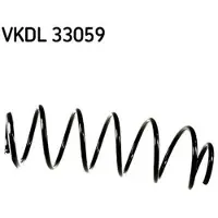 Skf Fahrwerksfeder VKDL 33059 für Citroën C3 I