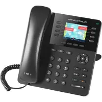 Grandstream Networks GXP2135, IP-Telefon, Schwarz, Kabelgebundenes Mobilteil, Tisch/Wand, 8 Zeilen, 2000 Eintragungen