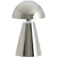 Light & Living - Tischleuchte Surrina - Silber - Ø26x41cm Tischlampe - Nachttischlampe, Wohnzimmer, Schlafzimmer