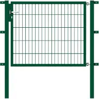GAH Alberts Zauneinzeltür ALBERTS "Flexo", grün, B:125cm H:100cm, Stahl, Tore, Zauneinzeltür, 125 cm Breite, in versch. Höhen