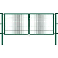Alberts Zaundoppeltür "Flexo" 250 cm Breite, in versch. Höhen