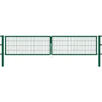 Alberts Zaundoppeltür "Flexo" 400 cm Breite, in versch. Höhen
