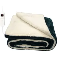 Purline Heizdecke mit Schafsfelloberfläche WARMER BED PLUS