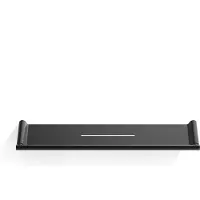 DECOR WALTHER Badablage Mikado Mattschwarz 40 cm