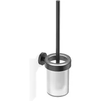 DECOR WALTHER WC-Bürstenhalter Basic Matt Schwarz