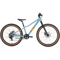 POPAL MTB Mountainbike 24 Zoll, Xplore, 7 Gang, Scheibenbremsen, blau