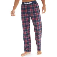 Bench Herren Folau Flannel Pyjamahose Rot kariert