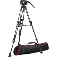 Manfrotto Videokopf 509 Pro Stat 645 Fast Twin Alu