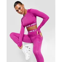 Nike Damen Shirt Pro Dri-FIT verkürztes Longsleeve