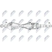 NTY Antriebswelle Vorderachse Rechts Passend Für Ford Kuga Npw-fr-135: Antriebswelle Ford: 1783750 Ford: Dv6p3b436ja Friesen: Fds3681 Gsp: 218374 Gsp: