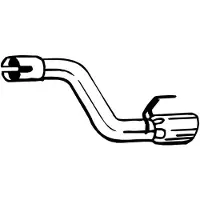 VEGAZ Abgasrohr Auspuffrohr für OPEL ASTRA J Hinten OR-375