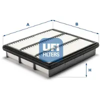 Ufi Luftfilter P771593 für VW Transporter IV Bus (70B, 70C, 7DB, 7DK, 70J, 70K, 7DC, 7DJ)