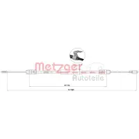 METZGER Seilzug, Feststellbremse 1.FD022