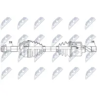 NTY NPW-FT-065 Antriebswelle Vorne Links für FIAT Ducato Kastenwagen (250, 290) Ducato Pritsche / Fahrgestell (250, 290) Ducato Bus (250, 290)