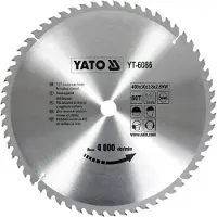 TRIZERATOP Carbide-tipped circular saw 400 x 60 x 30 mm [YT-6086]