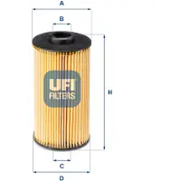 Ufi Kraftstofffilter 24.015.00