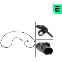 OPTIMAL ABS Sensor Raddrehzahl Vorne Links für ALFA ROMEO 147 (937) 06-S657
