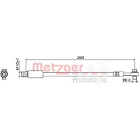 METZGER Bremsschlauch GREENPARTS 4111827