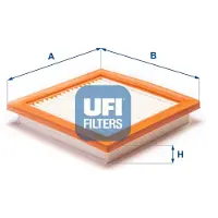 Ufi Luftfilter 30.B22.00