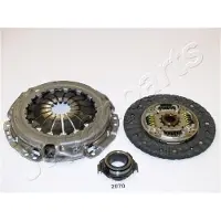 Japanparts Kupplungssatz Kupplung für TOYOTA Yaris Schrägheck (P9) KF-2070