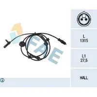 FAE ABS Sensor Raddrehzahl Vorne Rechts für FIAT Doblo Cargo (223) 78030