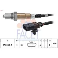 Facet Lambdasonde für VW SCIROCCO (137, 138) vor-Kat Beheizt Planarsonde Breitband-Lambda-Sonde 450mm 10.8577