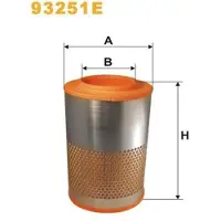 WIX FILTERS Luftfilter 93251E