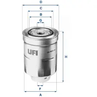 Ufi Kraftstofffilter 24.465.00