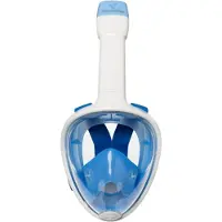 Atlantis Schnorchelmaske Full Face Mask Weiß/Blau-L/XL