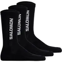 Salomon Everyday Crew, Socken, 3-pack, schwarz