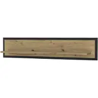 Forte Wandregal "Trondheim", braun (artisan eiche), B:140cm H:29,6cm T:23,4cm, Dekorfolie, Regale, Wandregal, Breite 140 cm
