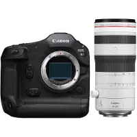 Canon EOS R1 + RF 70-200mm F/2.8L IS USM Z, weiß