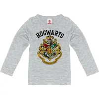Logoshirt Langarmshirt "Hogwarts" mit detailliertem Print