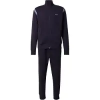 BOSS Regular-Fit Trainingsanzug-Set aus Stretch-Baumwolle mit Streifen-Einsätzen Grösse L