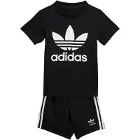 Adidas Set T-Shirt und Shorts JC6583 Schwarz Regular Fit