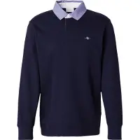 Gant 2004082 Langarm-polo Blau L Herren Blau L
