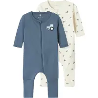 Name it Tractor Langarm-pyjama 2 Einheiten