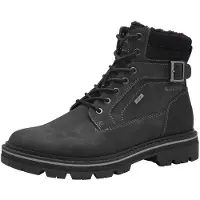 s.Oliver Herren Stiefelette Schnürboot warm gefüttert Tex Membran 5-16244-43, Größe:43 EU, Farbe:Schwarz