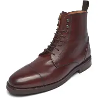 Henry Stevens Schnürboots – Winston CDB2 Herren Leder braun, 44.5 754396-0001-00445