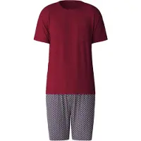 Calida Pyjama "Relax Imprint" 2 tlg. mit elastischem Hosenbund