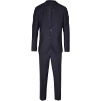 Steffen Klein Business-Anzug SLIM FIT in marine strukturiert | Gr.: 98