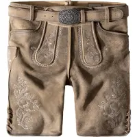 Stockerpoint Trachtenlederhose Girgl in schilf gespeckt | Gr.: 54